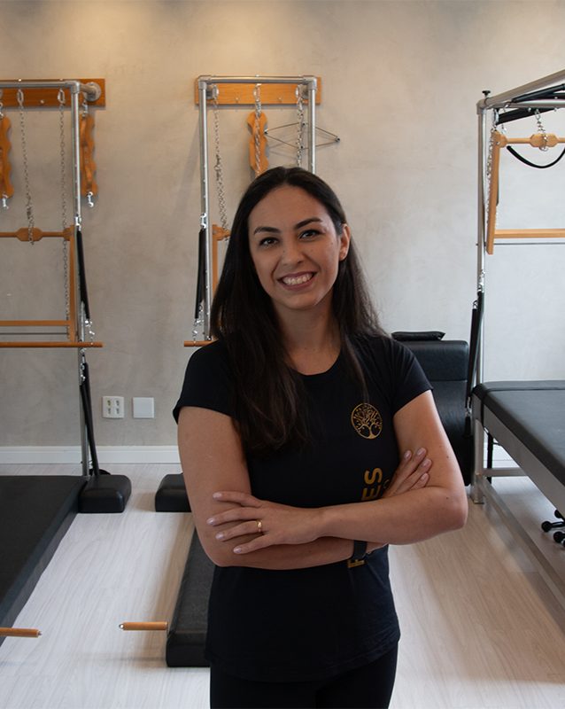 Andressa Buiar no estúdio